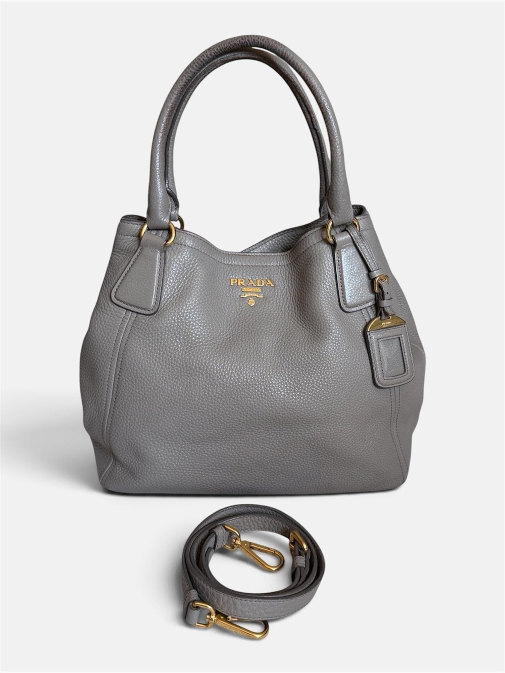 Prada - Vitello Daino Sacca 2 Manici Tote